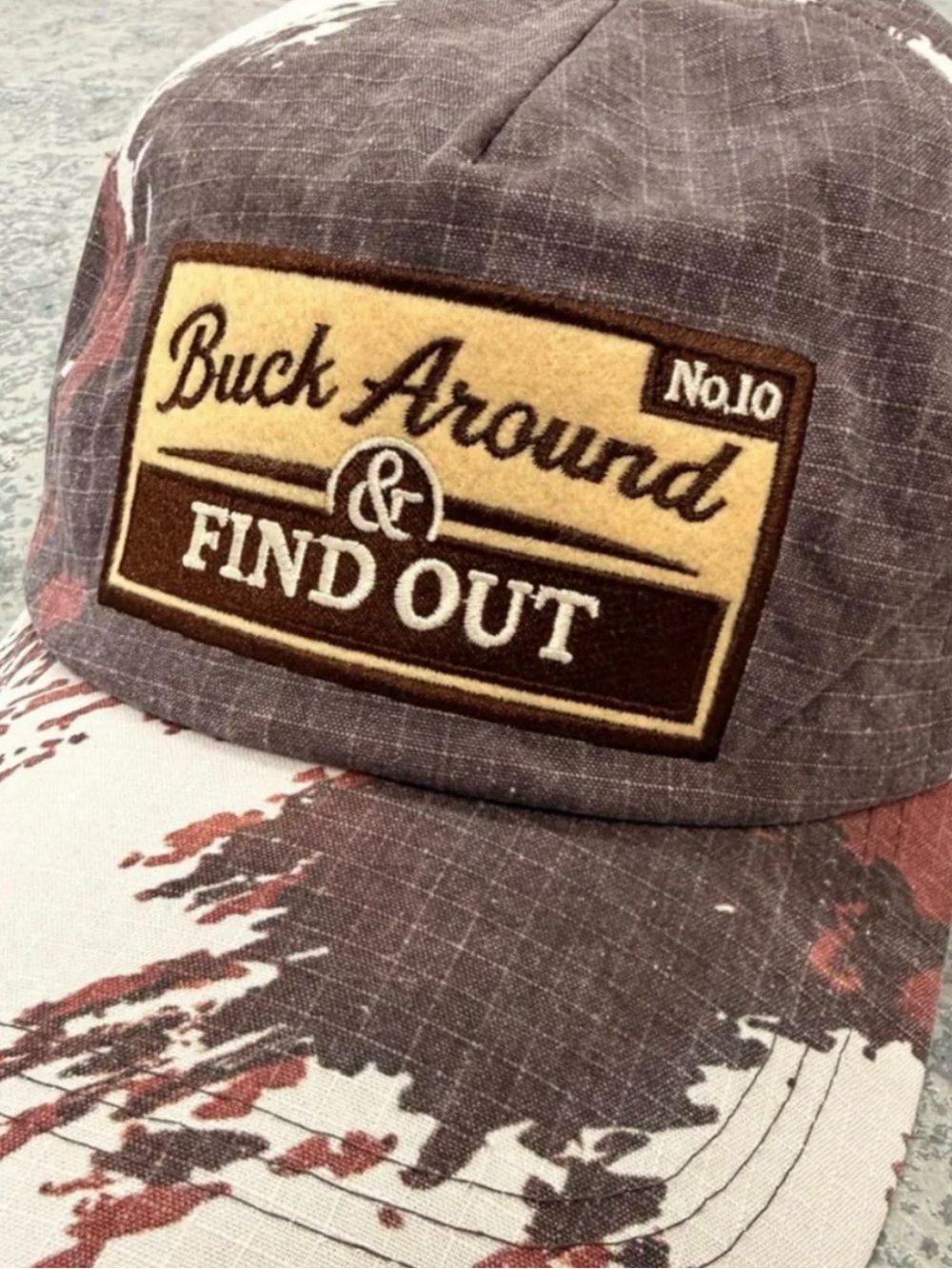 SABBI: Buck Around &Find Out Trucker Hat|NWT